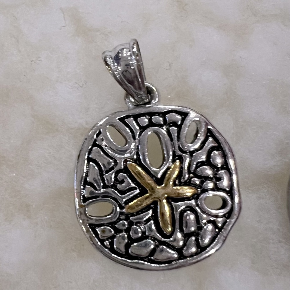 Sand dollar pendant